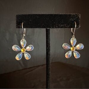 Touchstone Crystal Fresh as a Daisy earrings
